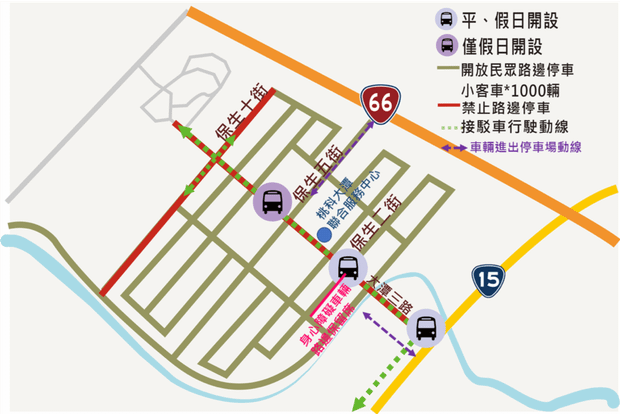 2019桃園農業博覽會 P2大潭停車場