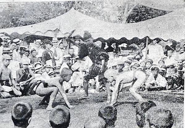 台灣相撲/大正五-六年1916年-始政紀念日（第21或22年