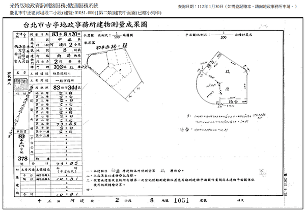 ▌4/19法拍屋｜1拍｜台北市中正區南昌路二段103號9樓-