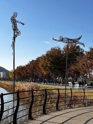 大邱-壽城池 Arte Suseong 樂園 天空自行車 賞