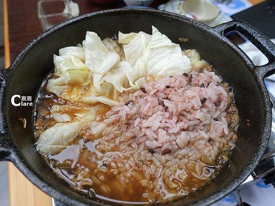 窖地家食堂-窖私藏鍋物(招牌媽媽肉燥鍋-三吃-3雜炊).JPG