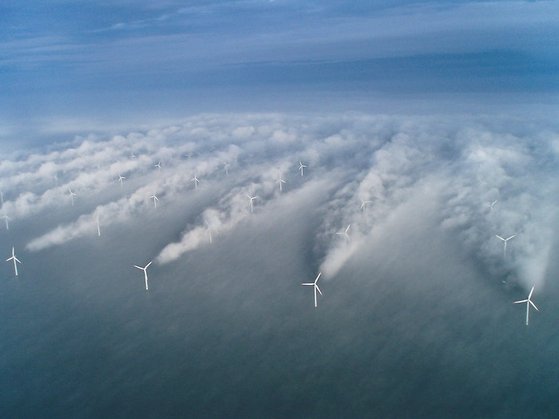 North sea wind farm