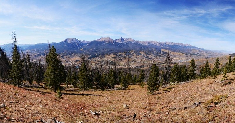 Looking west at Gore Range from Ptarmigan Peak Trail near 11,214 ft  (2)