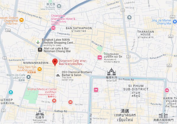 Durianism Cafe Nimman Chiang Mai MAP.jpg