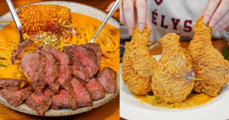 春三朝午：台中必吃早午餐，超狂3隻酥炸雞腿義大利麵、雙倍牛排