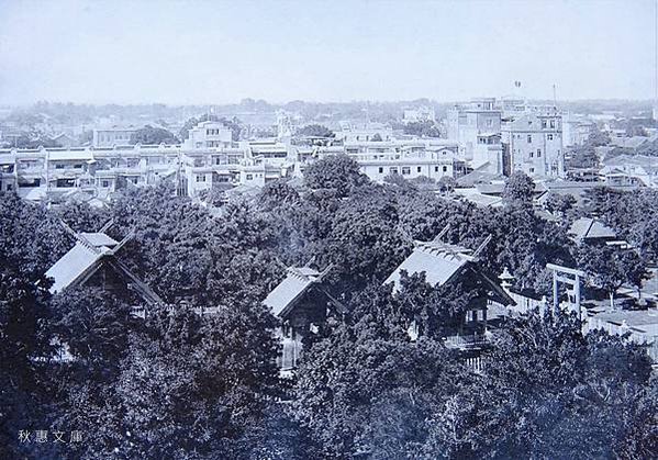 台南神社/北百川宮親王逝於宅第南側屋舍，日本政府將其去世寢殿