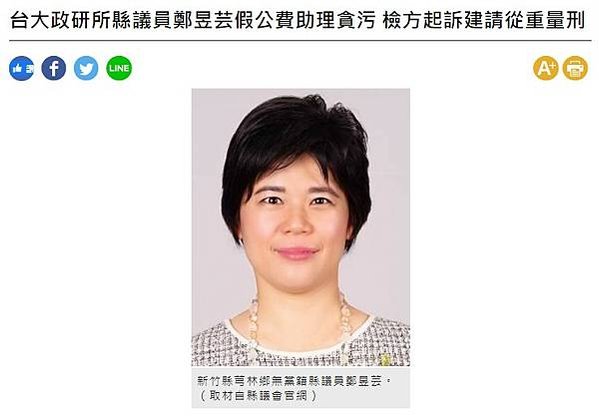 議員貪汙/貪助理費/詐領助理費金額414萬元違反《貪汙治罪條