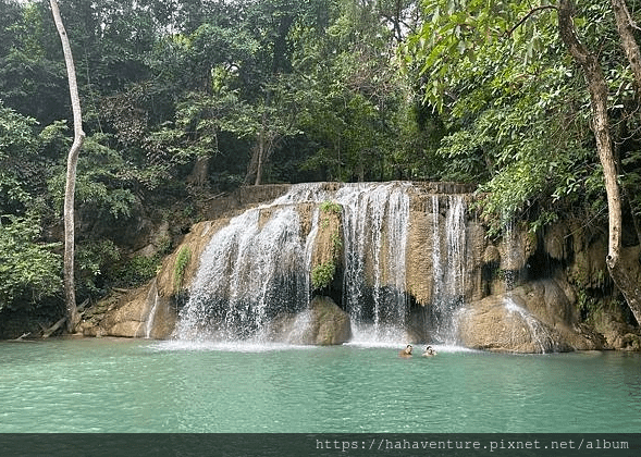 &lt;泰國北碧 l Erawan waterfall 國家公園 