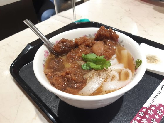 台中北區美食●中友百貨C棟清水排骨麵