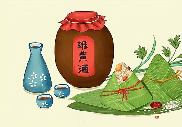 日本的“端午節“菖蒲”與“尚武”這一詞語相關聯，（端午節）演