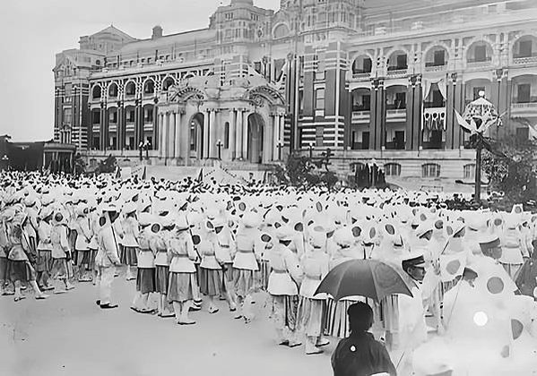 臺灣行啟1923年台灣日治時期時攝政宮皇太子裕仁親王（後為昭