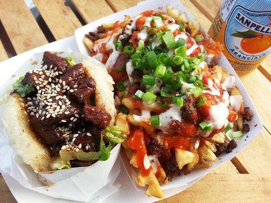 Comba A - Short Rib KoJa and Kamikazi Fries + Drink $13.00