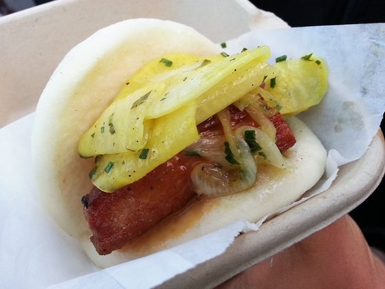 Pork Bell Steamed Bun $3.75
