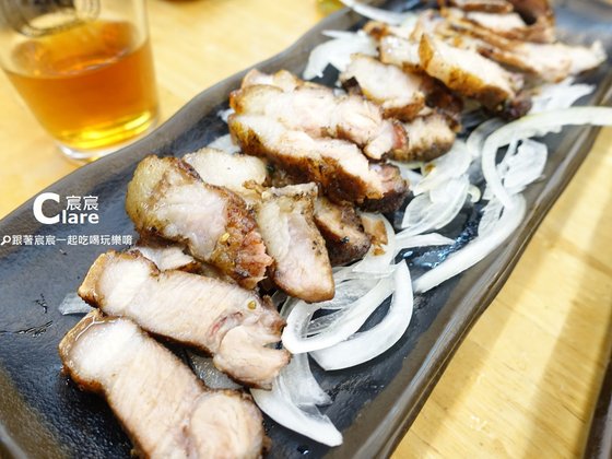 獨領瘋燒-香烤鹹豬肉(台南燒烤店).JPG