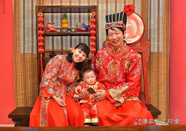 高雄市鳳山區林寶寶古禮抓周祝福活動。2022.02.26 照片9