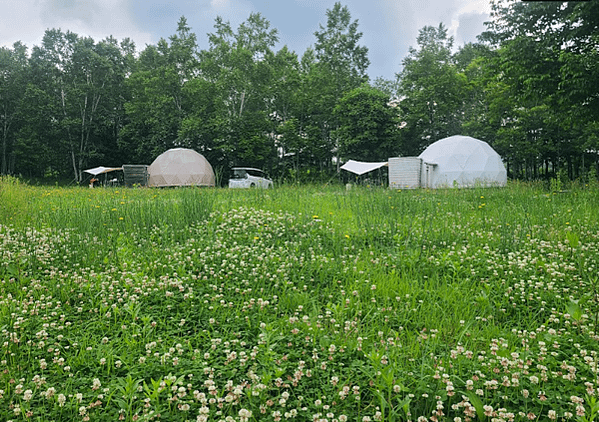 北海道真狩焚火露營場 - 獨佔羊蹄山的第一排, 冬季也可以優