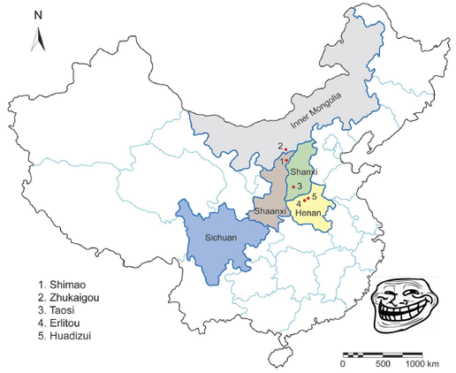 黃土高原4000年前，比二里頭與商更早的石峁強權