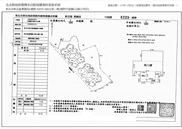 ▌02/26法拍屋｜1拍｜新北市新店區寶橋路78巷32號8樓