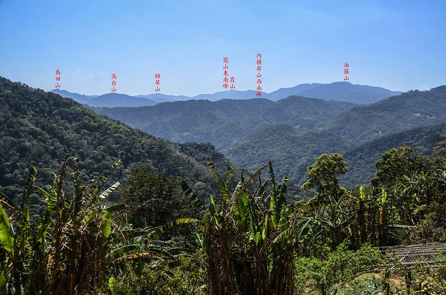 白石湖山南望群山 1