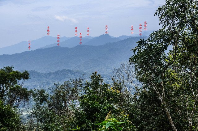 南何山山頂東南望群山 (2)