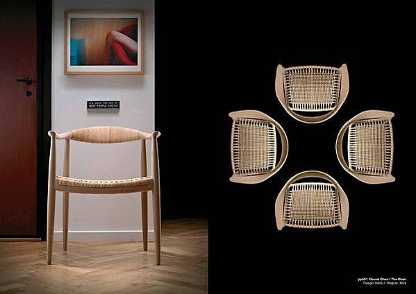 孔雀椅+燕椅/Y Chair/The Round Chair