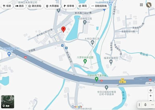 老街溪全長36.7公里/廣仁宮土地公/老街溪起源於龍潭區，流