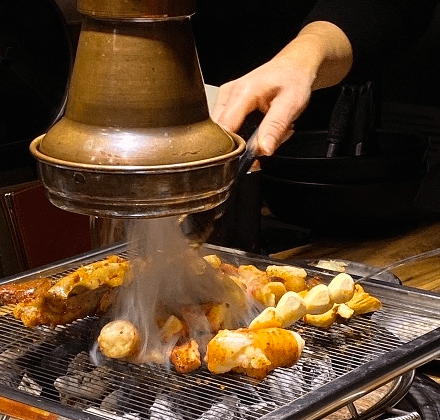 日韓賞櫻之旅_Day5:::第一次吃義大利炸飯糰+玉祺🍘一年