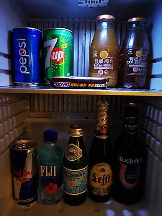 新竹豐邑喜來登大飯店行政樓層Mini Bar