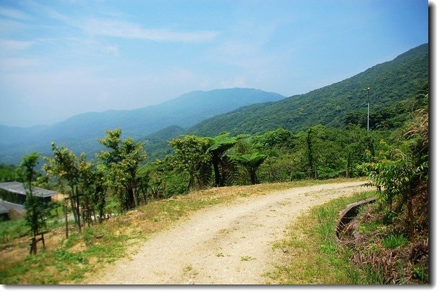 櫻花陵園登山口南望