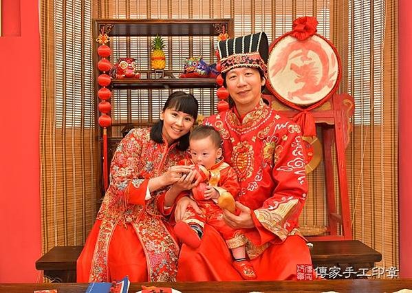 高雄市鳳山區林寶寶古禮抓周祝福活動。2022.02.26 照片17