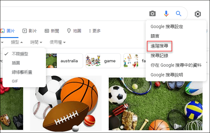 讓Google圖片可以指定搜尋的圖片格式