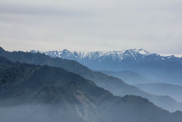 加里山山頂展望--聖稜線 1