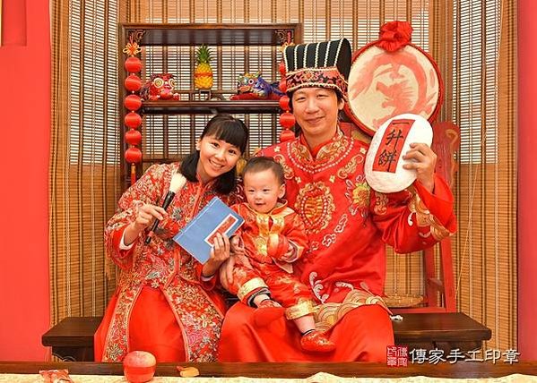 高雄市鳳山區林寶寶古禮抓周祝福活動。2022.02.26 照片18