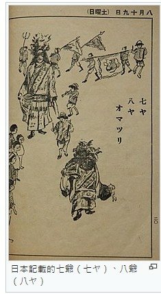 盧清爺與韓德爺/七爺八爺謝范將軍（也稱范謝將軍），在台灣稱七