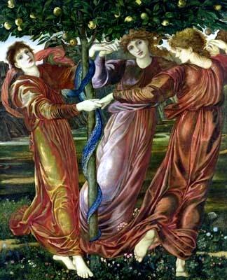 絲佩莉蒂姊妹的花園Garden of the Hesperides伯恩‧瓊斯Edward Burne-Jones_.jpg