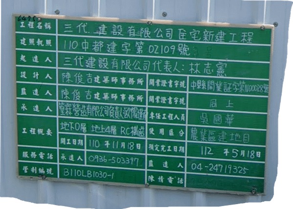 中科特定區通盤檢討: 農業區大樓改住宅區