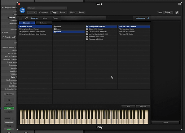 Logic Pro X export MP3 with Ea