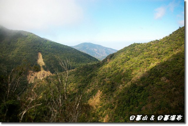 登日暮山途中西眺力里山