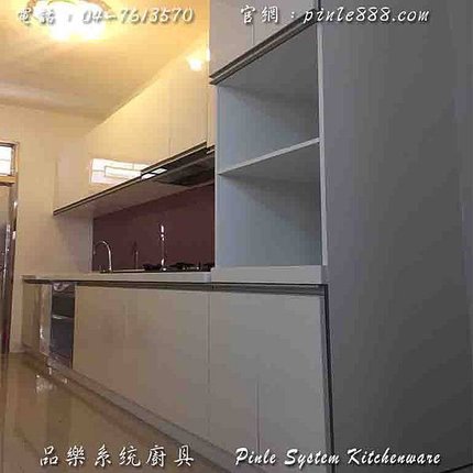 『廚具』『中部廚具』『工廠直營』『系統廚具規劃』『品樂廚具』純白廚具組❤