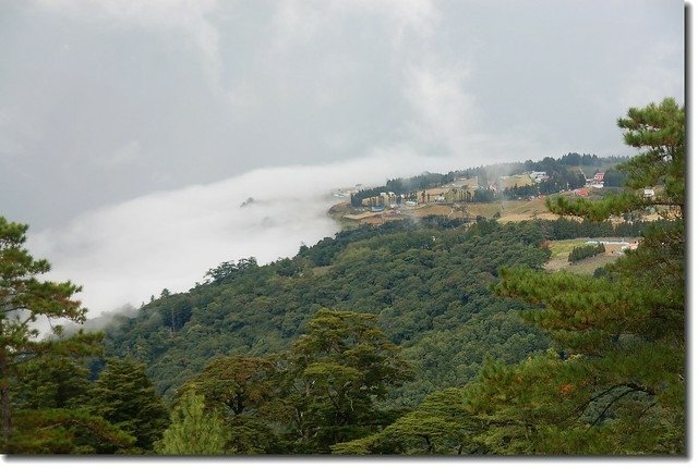 天池俯瞰福壽山農場