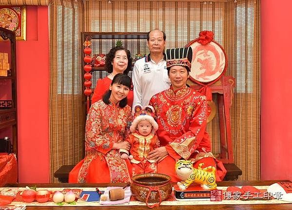 高雄市鳳山區林寶寶古禮抓周祝福活動。2022.02.26 照片12