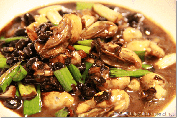 豆豉炒蚵仔