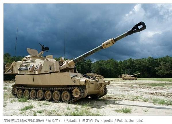 「M109A6帕拉丁自走砲」美國對台軍售一車抵一個砲兵連 還