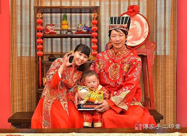 高雄市鳳山區林寶寶古禮抓周祝福活動。2022.02.26 照片24