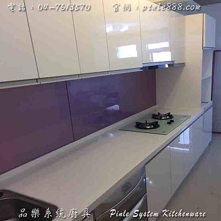 『廚具』『中部廚具』『工廠直營』『系統廚具規劃』『品樂廚具』純白廚具組❤