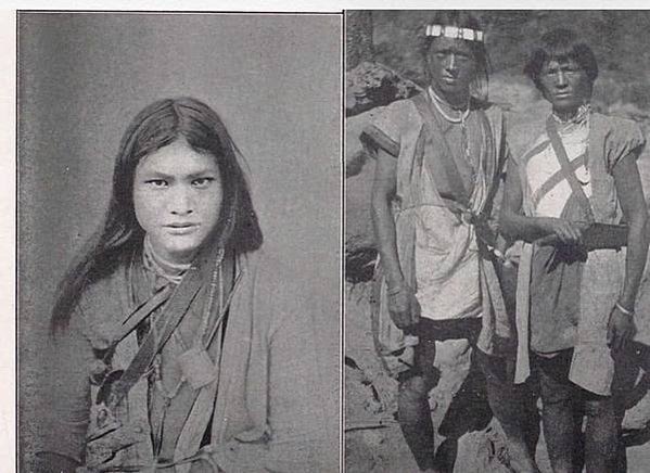 1930年陳澄波收藏的原住民女性(衣料上的紋路疑似太魯閣族在