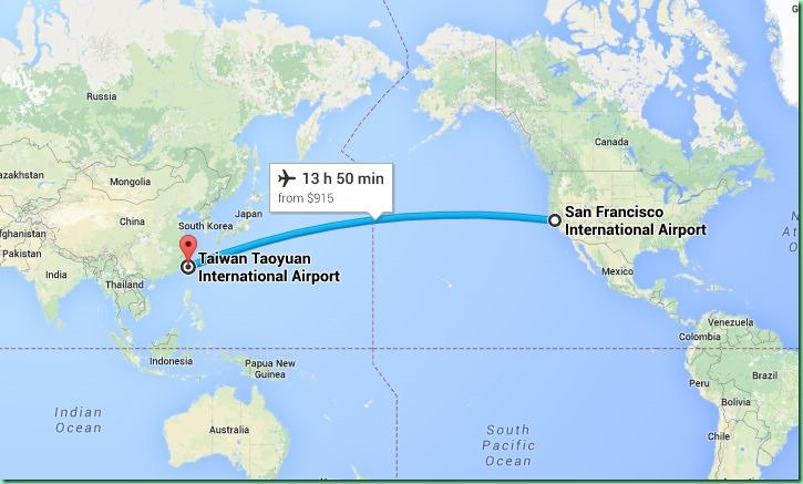 sfo_tpe map