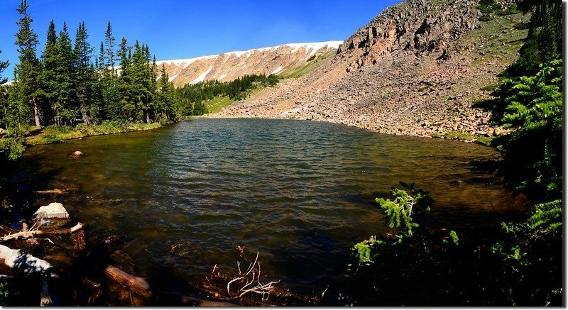 The unnamed lake #1 at the upper reaches of Current Creek (10)