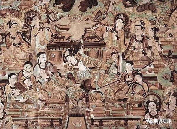 監齋菩薩（灶君）大聖緊那羅王菩薩「歌神」（歌樂神），即漢傳佛