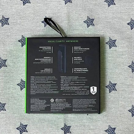 【開箱】Razer 雷蛇 魔音海妖 Seiren BT 真無線藍牙麥克風